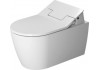 Комплект DURAVIT SensoWash Me By Starck Rimless 529592000 в комплекте с сиденьем SensoWash® SLIM+ 611000002502300 цвет белый