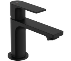 Смеситель для раковины Hansgrohe Rebris E 72553670 черный матовый