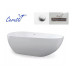 Отдельностоящая акриловая ванна 150х75см Cerutti SPA MiMi 150 CT11289