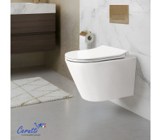 Унитаз подвесной Ceruttispa IRENEO Aria Tornado CT12148 безободковый