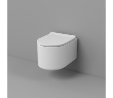 Унитаз подвесной Grossman Thin Rim GR-5606SQ тонкий ободок, белый с тонкой крышкой, микролифт, смыв торнадо Унитаз подвесной Grossman Thin Rim GR-5606SQ тонкий ободок, белый с тонкой крышкой, микролифт, смыв торнадо