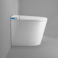 Умный унитаз приставной Grossman Smart GR-PRS-5702 выпуск в пол, цвет Белый с сиденьем Микролифт