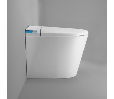 Умный унитаз приставной Grossman Smart GR-PRS-5702 выпуск в пол, цвет Белый с сиденьем Микролифт