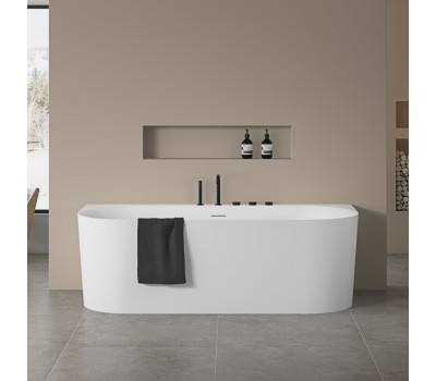 Ванна акриловая 180х80 см Vincea VBT-703-1800 цвет белый, щелевой перелив Ванна акриловая 180х80 см Vincea VBT-703-1800 цвет белый, щелевой перелив