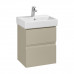 Комплект Roca OLETA ZRU9307628 с 2 ящиками + раковина мебельная PURE 500х390, 1 отв, капучино