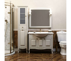 Комплект мебели для ванны Ferrara Верона 120 слоновая кость