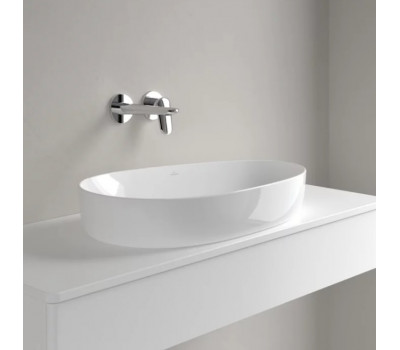 Раковина накладная 65х40см Villeroy & Boch Antao 4A7465R1 белый глянец