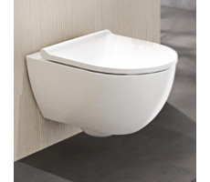 Подвесной унитаз TurboFlush Geberit Acanto 502.718.00.1 крышка микролифт