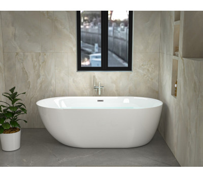 Ванна акриловая отдельностоящая 150х75 Cerutti SPA COMO150 CT9900