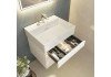 Тумба под раковину Kerama Marazzi LOGICA LOG.60.2\WHT подвесная 2 ящика 60 см, белоснежный