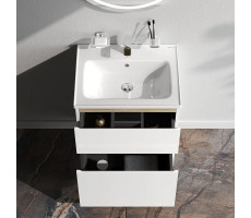 База под раковину, напольная, 60 см, 2 ящика AM.PM X-Joy M85AFSX06021WG Белый База под раковину, напольная, 60 см, 2 ящика AM.PM X-Joy M85AFSX06021WG Белый