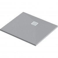 Мраморный душевой поддон Good Door Essentia 2 графит ЛП00219