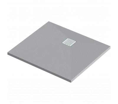 Мраморный душевой поддон Good Door Essentia 2 графит ЛП00219