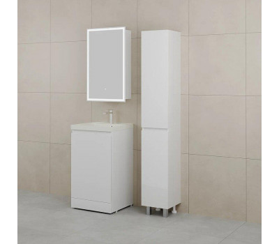 Тумба под раковину Style Line БАТЛЕР (1 ящик) Люкс антискрейтч белый PLUS СС-00002488 Тумба под раковину Style Line БАТЛЕР (1 ящик) Люкс антискрейтч белый PLUS СС-00002488