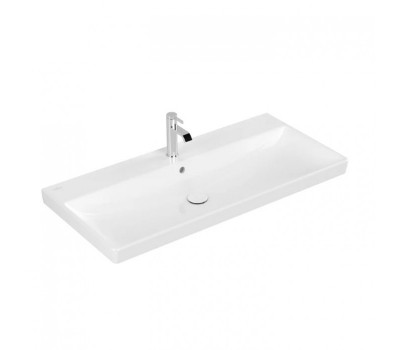 Мебельная раковина 100х47см Villeroy & Boch Avento 4156A501 альпийский белый