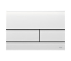 Панель смыва с двумя клавишами металлическая TECEsquare II 9240824 цвет: стекло белое сатинированное Панель смыва с двумя клавишами металлическая TECEsquare II 9240824 цвет: стекло белое сатинированное