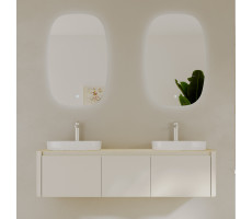 Комплект мебели для ванной Black & White U916.1600-2 Double