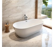 Ванна акриловая отдельностоящая 170х75 см Cerutti SKYE170 CT10513 Ванна акриловая отдельностоящая 170х75 см Cerutti SKYE170 CT10513