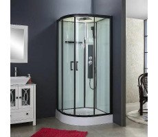 Душевая кабина 90х90см PARLY AMI черный матовый Душевая кабина 90х90см PARLY AMI черный матовый