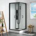Душевая кабина 90х90см PARLY AMI Quadro черный матовый Душевая кабина 90х90см PARLY AMI Quadro черный матовый