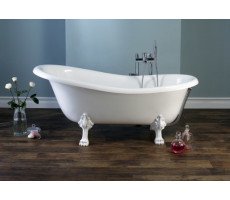 Ванна из литого мрамора Астра-Форм Роксбург 170х80 ножки белые