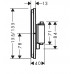Смеситель для душа Hansgrohe ShowerSelect Comfort Q 15588000 цвет-хром