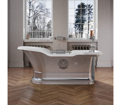 Ванна 180x87 Migliore IMPERO PODIUM хром, подиум хром, слив/перелив хром Ванна 180x87 Migliore IMPERO PODIUM хром, подиум хром, слив/перелив хром