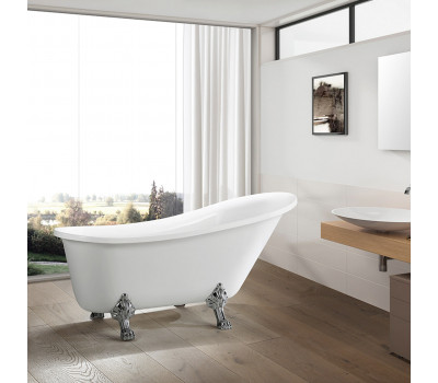 Ванна акриловая отдельностоящая 1750 мм Swedbe Vita 8819CH белый