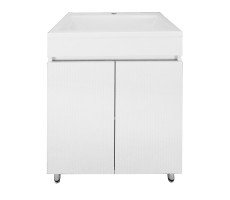 Комплект Тумба Azario Serenada 60Н CS00097007 напольная, с раковиной ЛЮНОКС 60, белый Комплект Тумба Azario Serenada 60Н CS00097007 напольная, с раковиной ЛЮНОКС 60, белый