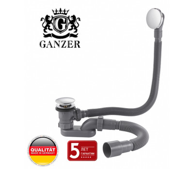 Слив -перелив (автомат) для ванны GANZER GZ1199 хром