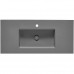 Раковина Acquabella On-Top Integra SF Slate 100 Cemento 1003х465, серый
