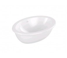 Раковина накладная 66х47 см Villeroy&Boch Loop&Friends 4A5500R1 CeramicPlus, цвет-альпийский белый