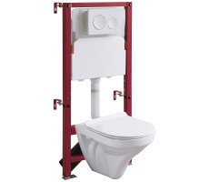 Унитаз подвесной с инсталляцией RGW SW-60 68420460-01 Унитаз подвесной с инсталляцией RGW SW-60 68420460-01