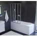 Душевая шторка на ванну AM.PM Like W80BS-100-140CT Стекло прозрачное; профиль хром 