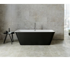 Акриловая ванна Aquanet Family Perfect 170x75 13775 Matt Finish (панель Black matte) 