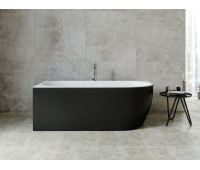 Акриловая ванна Aquanet Family Elegant A 180x80 3805N Matt Finish (панель Black matte) 3805-N-MW-MB