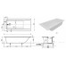 Ванна из искусственного камня Aquanet Bright Stone Slim 170x70 AQ-00351315