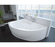 Акриловая ванна Aquatek Альтаир 160х120 правая, с фронтальным экраном, без гидромассажа