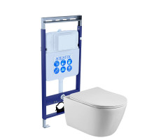 Комплект унитаза с инсталляцией Set AQUATEK БЕТТА SET БЕТТА Easy Fix