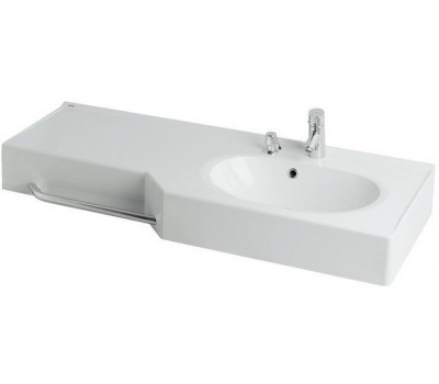 Раковина Aquaton Отель 2/127 правая белая с навесами 1A70123WOT01R Раковина Aquaton Отель 2/127 правая белая с навесами 1A70123WOT01R