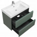 Тумба под раковину Roca Ona 800 A857630513 подвесная, 2 ящика, зеленый матовый Тумба под раковину Roca Ona 800 A857630513 подвесная, 2 ящика, зеленый матовый