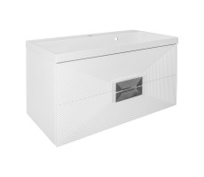 Тумба подвесная 80 см Azario ZENA Тумба 80/2 с раковиной CLASSIK 80, белый глянец, ручка хром (CS00097031) Тумба подвесная 80 см Azario ZENA Тумба 80/2 с раковиной CLASSIK 80, белый глянец, ручка хром (CS00097031)