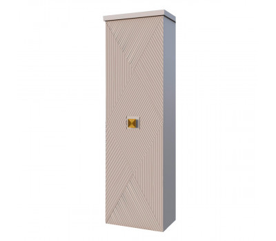 Пенал подвесной 40см Azario ZENA правосторонний, кашемир, ручка золото (CS00097032)