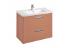 Тумба под раковину Roca The Gap Original 80 ZRU9307839 подвесная, 2 ящика, терракота