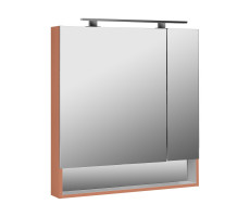 Зеркало-шкаф Roca The Gap Original 70 подвесной, с подсветкой, терракота ZRU9307841