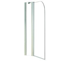 Шторка для ванны распашная Azario Merrit 110х140 AZ-NF6221 1100 цвет профиля серебро