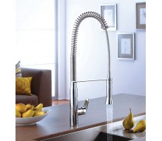 Смеситель для кухонной мойки с высоким изливом Grohe K7 32950000 хром 