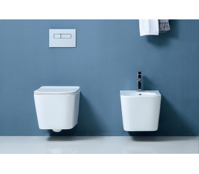 Унитаз подвесной Azario BOCA AZ-1048 A безободковый, c сиденьем микролифт Унитаз подвесной Azario BOCA AZ-1048 A безободковый, c сиденьем микролифт