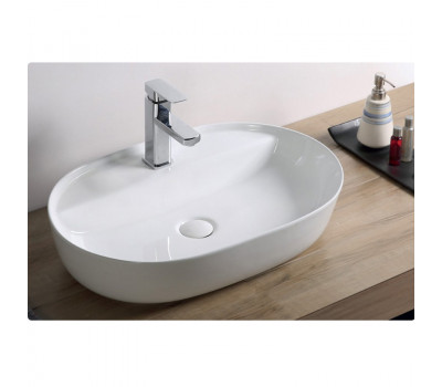 Раковина накладная 61х40 см Azario AZ-2203 SP