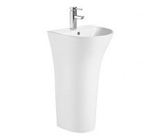 Раковина напольная 48х42см AZARIO FRETTA ROUND AZ-307 белый Раковина напольная 48х42см AZARIO FRETTA ROUND AZ-307 белый